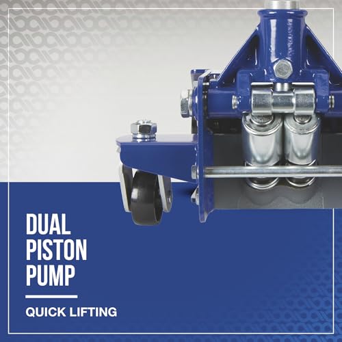 Strongway Professional Service Floor Jack, 3-Ton Capacity | Controlled lifting and positioning, Professional garage use, Stable service support, Durable steel construction - style: Normal