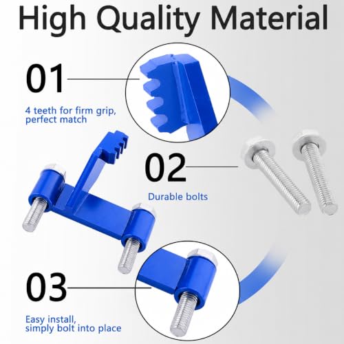 LS Flywheel Locking Tool Compatible with Engines Chevy LS1 LS2 LS3 LS6 LSX | for GM 1997 -2019 Rear-Wheel Drive V8 LS and LT Baised Engines,Cars and Trucks 4.8 5.3 5.7 6.0 6.2 7.0 Liter - color: Blue