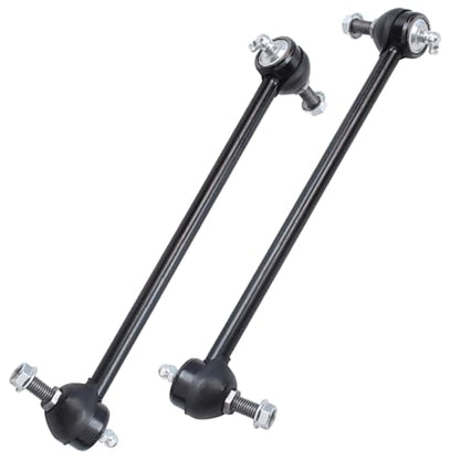 Detroit Axle - 4pc Front Struts Sway Bars for Ford 2005 2006 2007 Freestyle, 2 Struts with Coil Spring Assembly 2 Sway Bar End Links Replacement Suspension Kit - size: 4QS50680/ sway kit