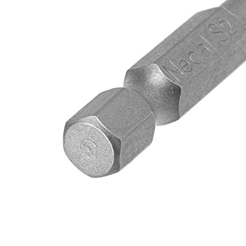 uxcell 5 Pcs 5mm PH1 Magnetic Phillips Screwdriver Bits, 1/4 Inch Hex Shank 2.56-inch Length S2 Power Tool - size: 5.0xPH1