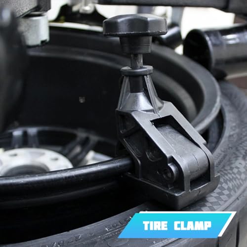 2PCS Car Tire Changer Tool, Heavy-Duty Vehicle Tyre Drop Center Tool Rim Pry Bead Clamp, Automotive Manual Wheel Bead Breaker Changing Helper, Universal for Most Vehicles (New) - size: 7.09 x 3.27"