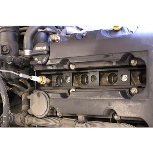 Mityvac MV5532 Digital Gasoline Compression Test Kit, Up to 12 Cylinders, Backlit LC Display, 9V Battery, Oil-Resistant Gauge with Rubber Boot, Displays PSI, Bar and kPa, Custom-Molded Case