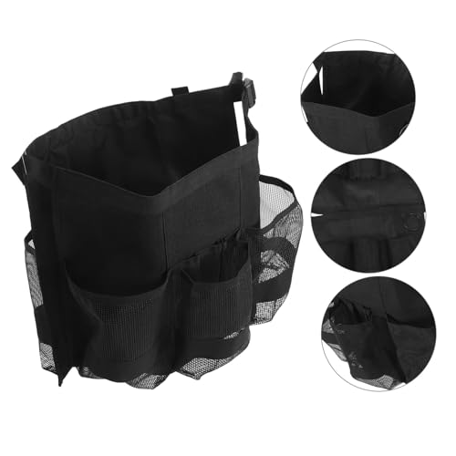 ABOOFAN 5 Gallon Bucket Tool Organizer Bag Multiple Pockets Waterproof Car Wash Tool Storage Caddy for Fishing and Outdoor Use Heavy-Duty Bucket Pouch for Garden and DIY Projects