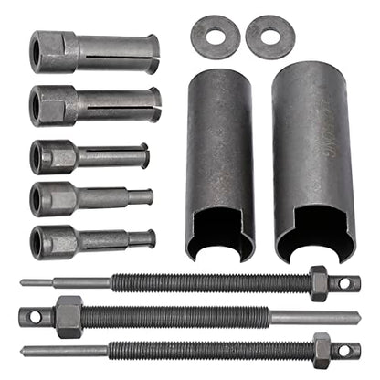 8PCS Motorcycle Bearing Pullers 9-23mm Motorcycle Internal Bearing Removal Tool Kit Inner Bearing Extractor Kit