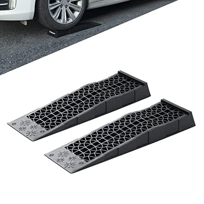 Ramps Low Profile Plastic Car Service Ramps 3 Ton Truck Vehicle - 2 Pack - size: 3 Ton