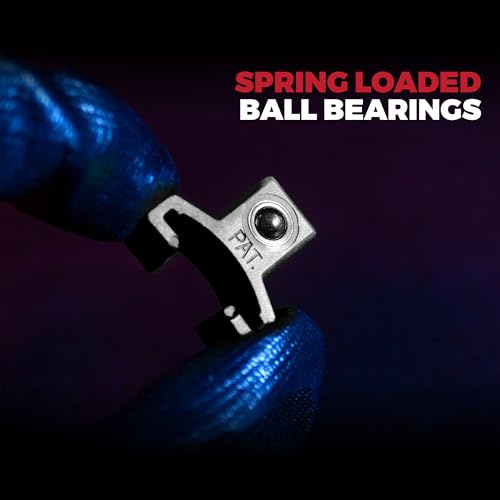 Olsa Tools Black Spring-Loaded Ball Bearing Socket Clips - 24-Pack (1/2-Inch) - Compatible with Olsa Socket Holders - Part: 1137 - color: 1/2-inch Drive, Black