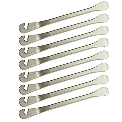 8 Pack Bike Tire Lever Tyre Spoon Iron Changing Tool for Repair Bike Tube