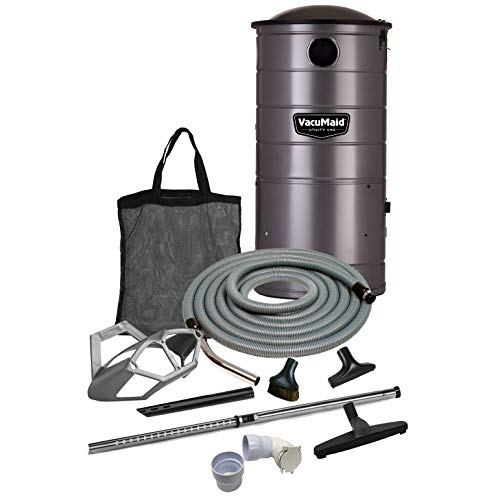 UV150GKP1 Extended Life Professional Wall Mounted Utility Vacuum with 50ft. Garage Kit Pro (Unit and Kit Plus 1 Inlet) - size: Unit and Kit plus 1 Inlet