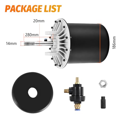 Universal Bead Breaker Cylinder for Tire Changer 280mm Fully Assembled Iron Seal Kit (280mm) - size: 280mm