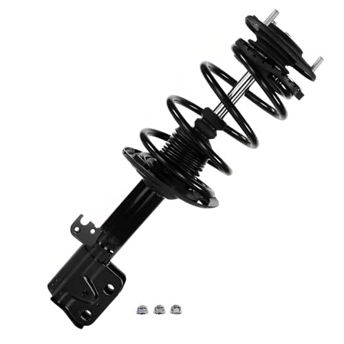 Detroit Axle - 1.8L Front Struts Kit for 2014 2015 2016 2017 2018 2019 Toyota Corolla, 2 Struts and Coil Spring 2 Stabilizer Sway Bar End Links Replacement Suspension Strut Shock - size: 4QS47058-V1/ sway kit
