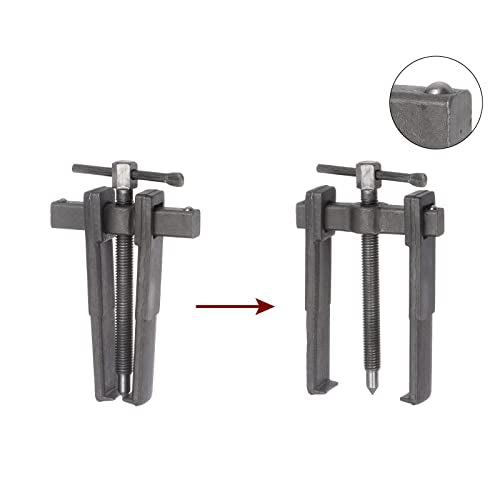 HARFINGTON 2-Jaw Gear Puller 6" High Carbon Steel Separate Lifting Device for Bearings - size: 6 Inch