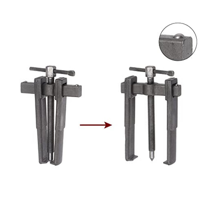 HARFINGTON 2-Jaw Gear Puller 6" High Carbon Steel Separate Lifting Device for Bearings - size: 6 Inch
