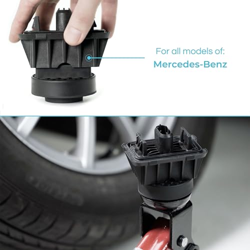 PLANGER® - Daimnd Pad - Rubber Jack Pad for Mercedes Benz (Special CAR Brands from Germany) Trolley Jack, Vehicle Lift and Axle Stand - Protects Your Car, SUV
