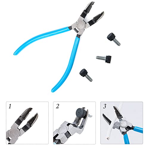 KINGLAKE Multi-function Diagonal Side Cutting Plier Car Trim Panel Clip Cutter Puller Fastener Rivets Remover
