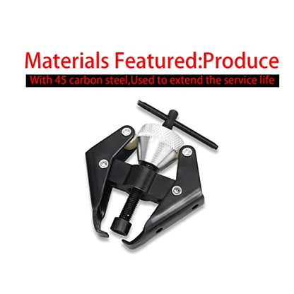 Battery Terminal and Wiper Arm Puller, Heavy Duty Arm Bearing Remover Puller Tool, Windshield Wiper Repair Tool Kit 6-28 mm, Automotive Replacement Accessories Universal for Most Cars (Style 1) - size: Style 1