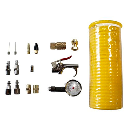 California Air Tools 376 Air Tool Accessory Kit, 16-Piece