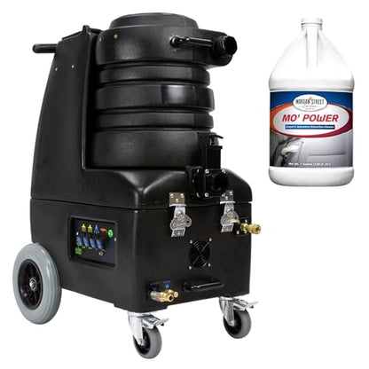 Mytee BZ-102LX-AUTO Breeze Portable Carpet Extractor with Auto-Fill, 220 PSI & LX Vacuum Motors + BULK Carpet Extractor Cleaner (Makes 128 Gallons) – Professional Mobile Cleaning Bundle