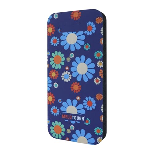 MELOTOUGH Garden Kneeling Pad, 1" Thick Soft NBR Foam Kneeling Pads for Gardening, Cleaning, Work - Lightweight & Comfortable, 15.75"x7.2" (Blue Flower) - color: Blue Flower