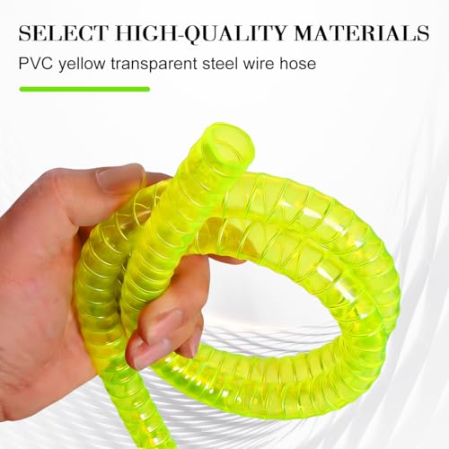 Car Gasoline Siphon Hose Pump, Portable High Flow Fuel Transfer Pump with PVC Hose, Manual Hand Siphon Accessories for Gas Oil Petrol Diesel Fluid Water, Universal for Most Vehicles (8.37FT) - size: 8.37FT