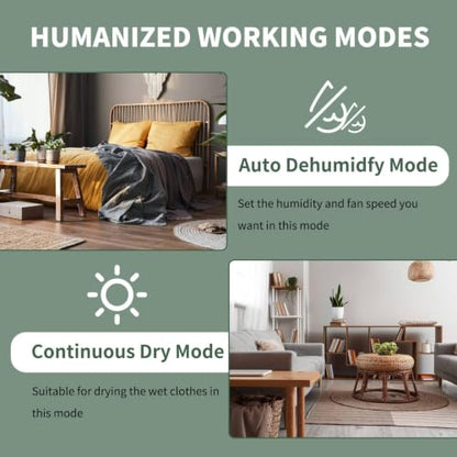 Shinco 40 Pints Dehumidifier for Home and Basements, 2000 Sq.Ft Dehumidifiers with Drain Hose, Auto or Manual Drainage, Auto Defrost, Quietly Remove Moisture, Intelligent Humidity Control, 24HR Timer - color: 2,000 Sq.Ft.