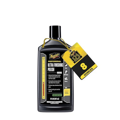 Meguiar's M20508 Mirror Glaze Ultra Finishing Polish -8 Oz Bottle - size: 8 Oz, style: Finishing Polish
