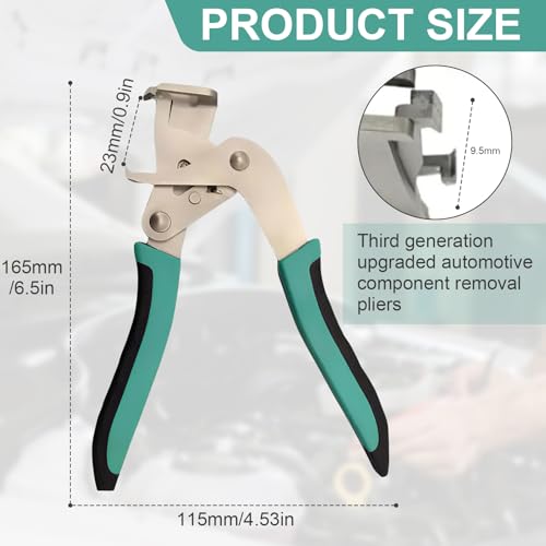 2PCS Car Clip Pliers/Disassembly Tools, Car Clip Plier Efficient Multi Tools, Plier Rivet Removal Tools, Panel Clip Pliers, Easy To Remove Fasteners, Buckles, Clips, Rivets