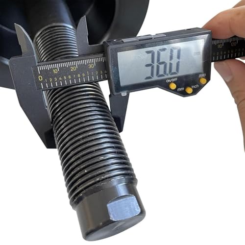 (36mm Shaft Wheel Balancer Adapter for Tire Balancing Machine of 36mm Shaft Diameter, Universal Tire Spin Fixture - size: 36mm