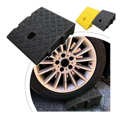 Portable Car Wheel Driveway Ramps - Wheel Chock Set Trailers, Trucks, as Well as Bikes(B) - color: B