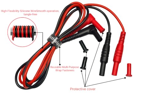 Test Lead Set,4mm Banana Plug (TH-6-KIT)