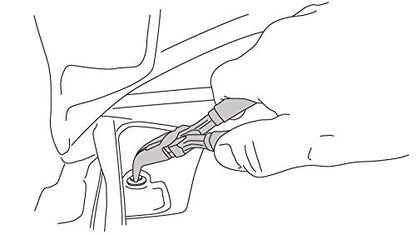 Lisle 42870 Plastic Clip Removal Pliers, 45 Degree - style: Clip Removal Pliers 45 Degree