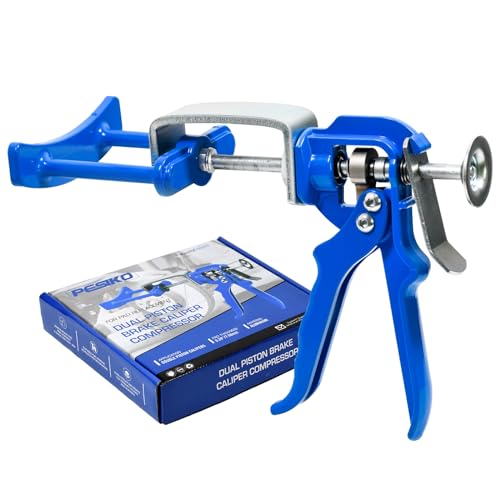 25750 Dual Disc Brake Caliper Compressor Piston Tool | For Automotive Double Piston Brake Pad Replacement - size: Dual Brake Pad Spreader