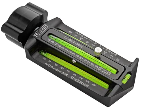 JEGS Caster Camber Gauge | Camber Angles: +/- 8in.| Caster Angles: +12in.to -4in.| Includes Magnetic Adapter And Padded Storage Case | Made In USA