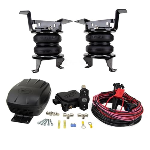 TrendsAuto Air Lift LoadLifter 7500 XL Ultimate Air Spring Kit & WirelessONE 2nd Gen Compressor fits 2020-2026 Silverado Sierra 2500 HD 3500 HD 4WD | Eliminates Bottoming Out | TrendsAuto Decal - size: 25980