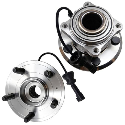 512440 Rear Wheel Bearing Hub Assembly for Chevrolet Equinox 2010-2017, GMC Terrain 2010 2011 2012 2013 2014 2015 2016 2017 (2PCS) - size: 512440
