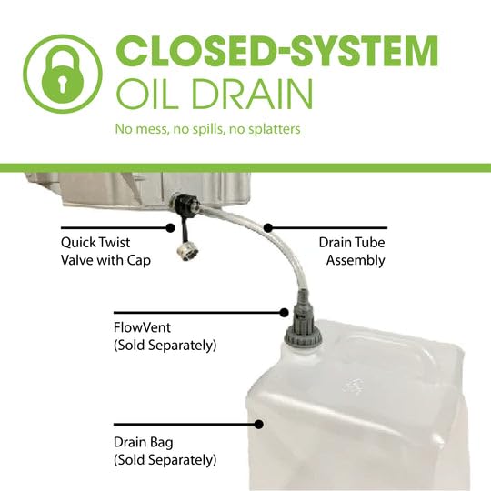 ValvoMax Oil Drain Valve - Quick Twist Oil Drain Plug for Mess-Free DIY Oil Changes - No Tools Required - 3/8-18 NPT Thread Size - Veteran-Owned American Brand - size: 3/8-18