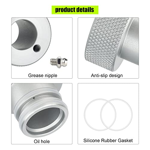4Pcs Upgrade Wheel Bearing Greaser Tools Compatible with Ranger 800 900 XP1000 and Most UTV ATV Polaris Can-Am Maverick X3 Bearings w/Inner Dimension of 35mm+39mm+40mm+ 44mm