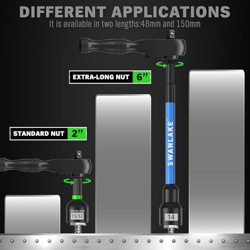 41-Piece Magnetic Nut Driver Set for Impact Drill Metric & SAE, Impact Socket Adapter, 2-IN-1 Ratchet Handle, Wing Nut Driver, Universal Socket, 1/4'' Quick-change Bit Holder - style: New Version