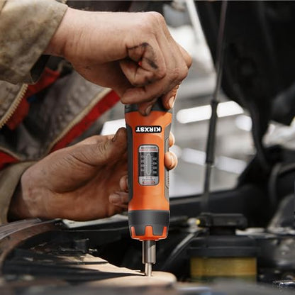 31 PCS 1/4" Drive Torque Screwdriver, 10-80 Inch Pounds Torque Screwdriver Set with S2 Bits and Socket Adapter for Maintenance, Screwdriver Set for Tools, Bike Repairing and Mounting - size: 10-80inch S