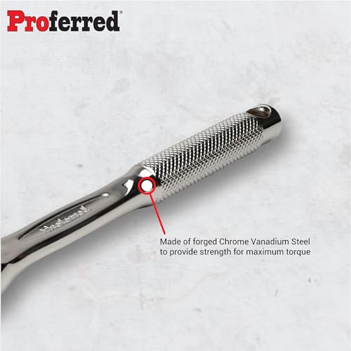 S42101 Cobra Flex Handle, Breaker Bar, 3/8" Drive, 8", Chrome - size: 3/8 X 8 INCHES, style: COBRA FLEX HANDLE