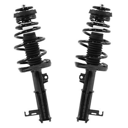 Detroit Axle - FWD 4pc Front Suspension Kit for 2010-2012 Buick LaCrosse 2010 Allure, 2 Struts with Coil Springs 2 Sway Bar End Links Replacement - size: 4QS54104/Sway Kit