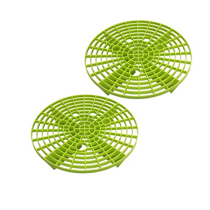 Car Wash Bucket Insert Dirt Guard Insert Fits 12 Inch Diameter Bucket or 3-5 Gallon Bucket (2, Green) - color: Green