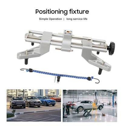 Universal Wheel Clamp & Magnetic Adapter, Wheel Alignment Rack Tool | for Camber Caster Gauge Adapter Rim Clamp Mount Mounting,11 inch to 25 inch