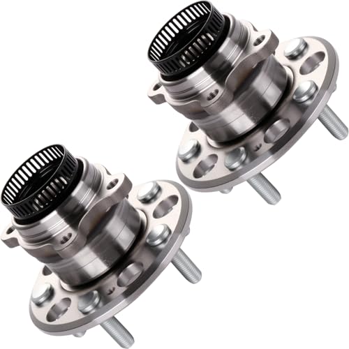 ECCPP 2-Piece 512340 Wheel Hub Bearing for Hyundai for Elantra 2007-2012 | 5 lugs w/ABS Sensor Pre-Greased Sealed - size: 512340*2