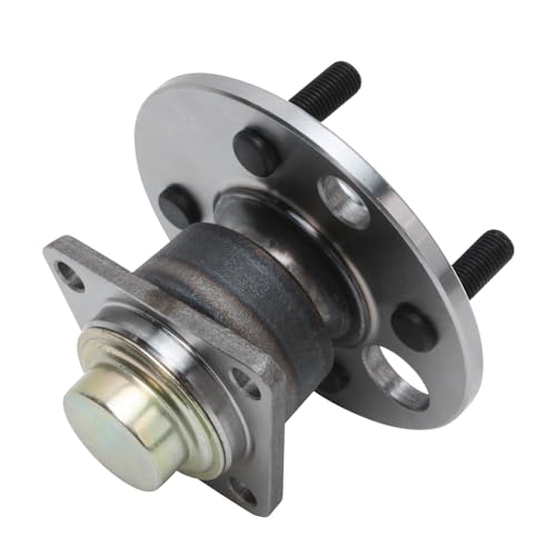 Detroit Axle - 2pc Rear Wheel Hub and Bearing for 1991-2002 Saturn SC SL SL1 SL2, 1993-2002 SC1 SC2, 1993-1999 SW1, 1993-2001 SW2, 4 Bolt W/o ABS Wheel Hub Bearing Assembly Replacement - style: 512000 x2/Pair