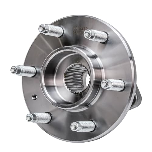 Detroit Axle - Pair (2) Rear Wheel Bearing & Hub Assembly for 6 Lugs 2004 2005 2006 2007 Cadillac CTS - style: 512249 x2/Pair