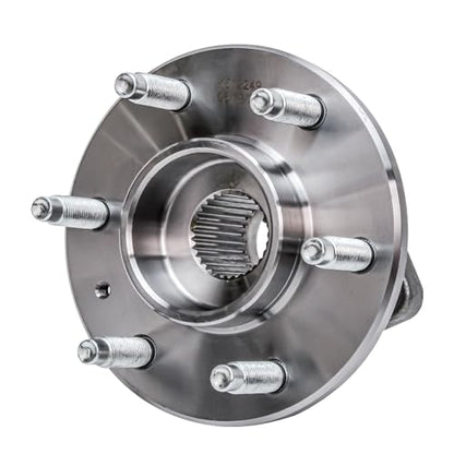 Detroit Axle - Pair (2) Rear Wheel Bearing & Hub Assembly for 6 Lugs 2004 2005 2006 2007 Cadillac CTS - style: 512249 x2/Pair