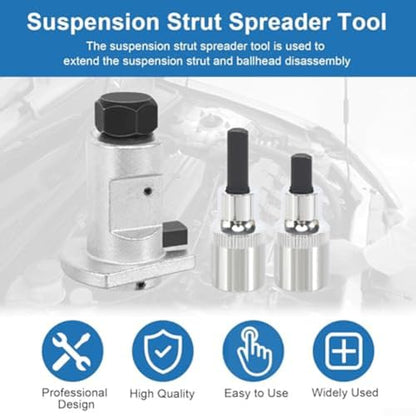 Hydraulic Shock Absorber Removal Tool 3-Pack Strut Splitter for Ball Joint Separator - Steel Suspension Repair Kit for Cars Trucks