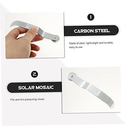 Ciieeo Durable Tire Rasp File Tool for Bike Repair Lightweight Tire Patch Kit and Buffer for Inner Tube Fixing and Puncture Repairs