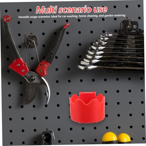 DECHOUS Wall-Mounted Car Wash Tool Holder Spray Can and Wax Storage Rack Space-Saving Slip Surface