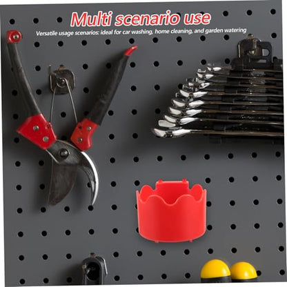 DECHOUS Wall-Mounted Car Wash Tool Holder Spray Can and Wax Storage Rack Space-Saving Slip Surface